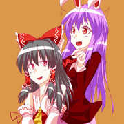 霊夢さんとうどんげちゃん