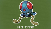 【マイクラ】ポケモン図鑑NO.072【ドット絵】