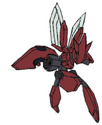 ハッサムをメカっぽくした