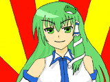 マウスで早苗さん