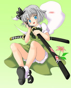 「ちょっとかわいいみょおん！」塗らせていただきました。