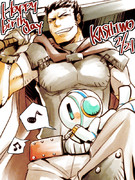 カシヲさんとタナトスでおたおめ