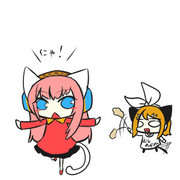 ねこるかさんとリン