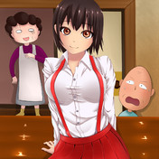 まる子 ニコニコ静画 イラスト