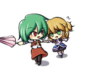 幽香とパルスィ