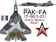Su-57(PAK-FA) Andrei"Akula"Markov(Ver.2)