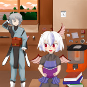 朱鷺子さんと霖之助