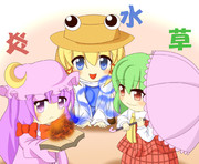 【お絵かき大会絵】　ここに３匹のモンスターがおるじゃろ？