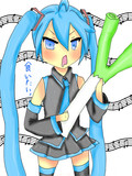 ミク描いてみました【初投稿】