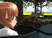 【MMD】4号戦車vs10式戦車