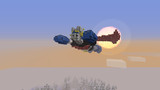 【minecraft】60m空飛ぶマジンガーZ