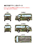 ニコニコカー弐号機外装　迷彩バージョン