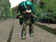 鷲宮神社を参拝してたらミクダヨーヘッドザクが現れた！