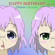 千歳・千鶴　Happy birthday!