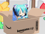 謎のいきものが拾ってほしそうにこちらを見ている。拾いますか？