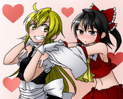 【塗らせて】レイマリ【いただきました】