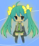 デフォルメミクさん塗らせて頂きました