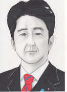 安倍総理 ニコニコ静画 イラスト