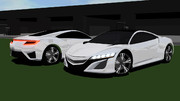 【MMD】Acura NSX Concept 2012