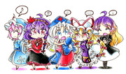 東方五大老 ニコニコ静画 イラスト