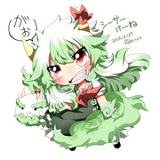 【満月】シーサーけーね