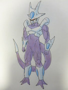 【ＤＢキャラを全キャラ描くはずだったシリーズ　あと１９体】　クウラ（最終形態）