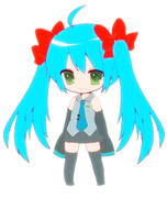 塗りました！！　初音ミク