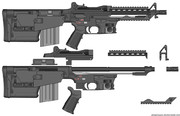 簡易組み立て式ブルパップ銃