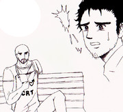 オカリンとブラウン店長