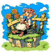 ビネット ニコニコ静画 イラスト