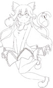 つけみみ・塗り絵