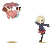 ※食べ物で遊んではいけません