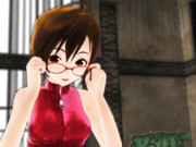 【MMD】眼鏡を外す仕草に