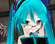 【MMDめがね選手権】あぴミクさんのめがねずらし