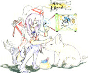 【支援】断神憑きゆかりとナビッスン　色付き