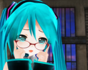 【MMDめがね選手権】あぴミクさんのめがねずらし２