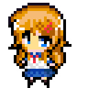 俺妹の高坂桐乃をドット絵で描いてみた