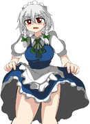 咲夜さんにたくしあげしてもらいたい