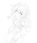 サッキュンの裸エプロン