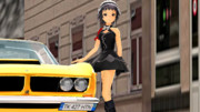 MMD　スーパーカーと美女　その4