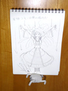 そこはおれの場所だ！＞┌(_Д_┌ )┐三３