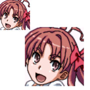 とある科学の超電磁砲S　白井黒子　ドット絵