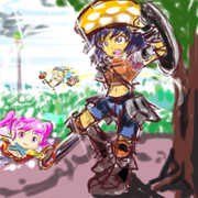 TRPGのキャラ　ギノコ