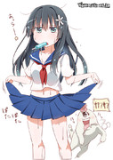 ハワイアンな女の子 ニコニコ静画 イラスト