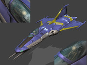 コスモファルコン　操縦席周り