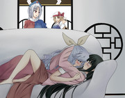 輝夜「依姫っていい匂いするね」