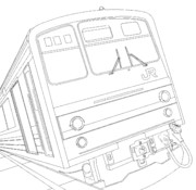 横浜線205系　線画