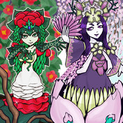 植物姫 ニコニコ静画 イラスト