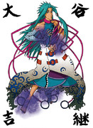 【オリジナル創作キャラデザ】大谷吉継