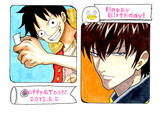 Happy Birthday! Luffy&Toshi